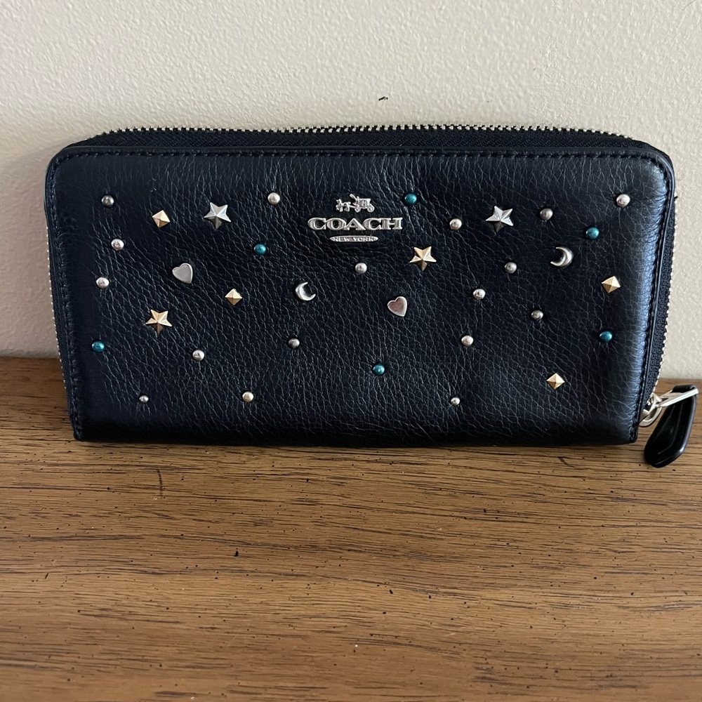Coach Stardust Leather Wallet